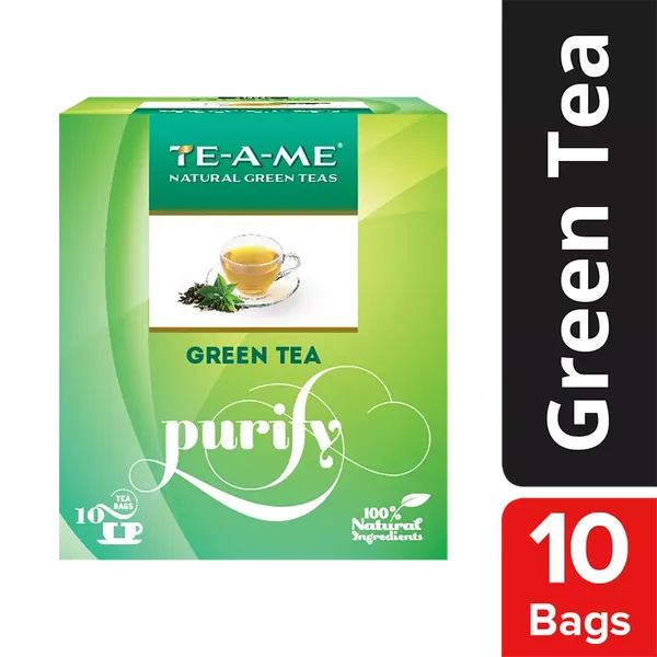 TE-A-ME GREEN TEA PURIFY 10BAGS