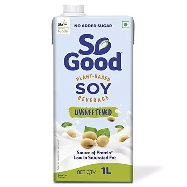 SO GOOD SOY NATURAL UNSWEETENED 1LTR