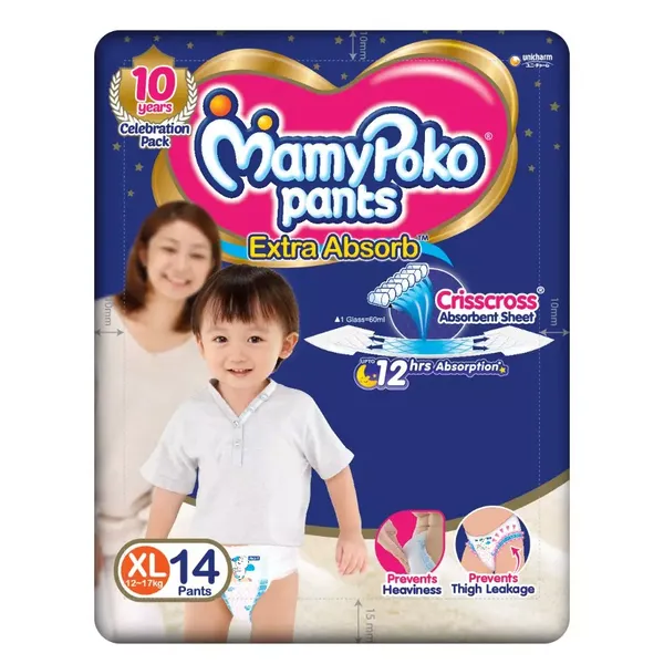 MAMY POKO DIAP PANTS XL 14PC