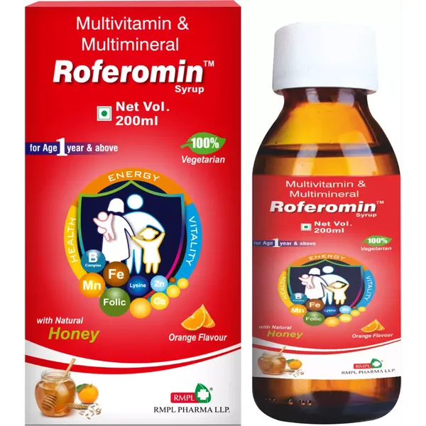 BIOHEALTH ROFEROMIN MULTIVITM SYP 200ML