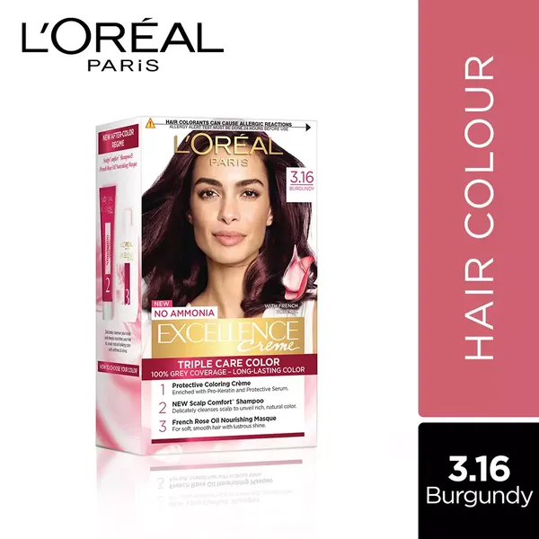 LOREAL HR/COLOR EXCE BURGUNDY 3.16 24ML