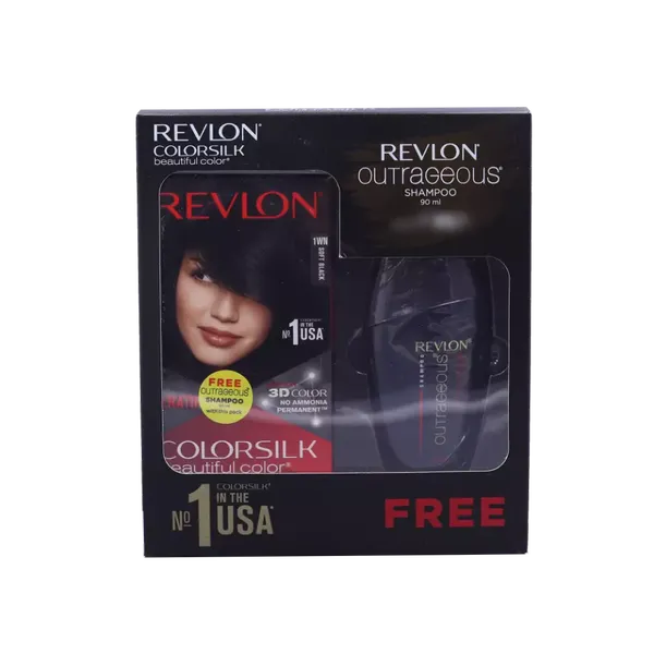 REVLON HR/COLORSILK SOFT BLACK 1WN 40ML