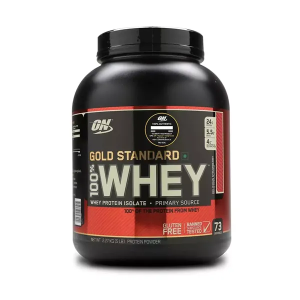 ON WHEY GOLD STANDARD 100% STRAW 5LBS