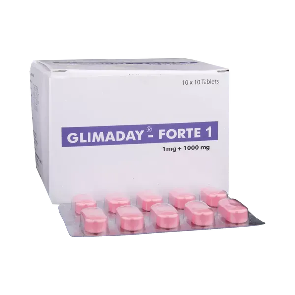 GLIMADAY-FORTE 1MG 10TAB