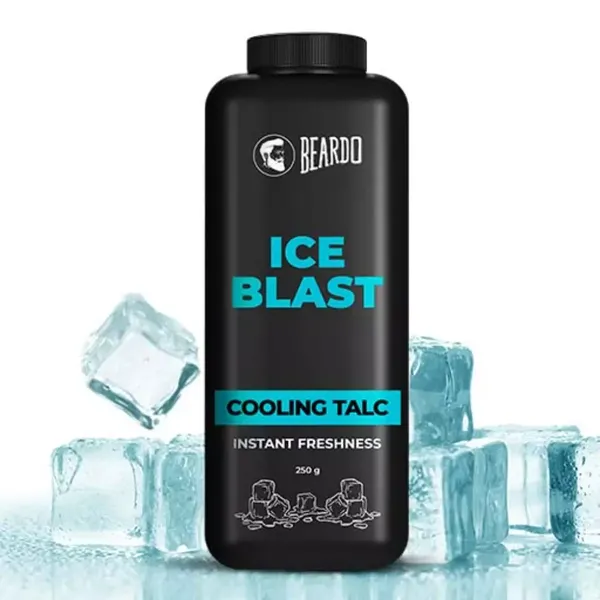 BEARDO TALC ICE BLAST COOLING  250GM