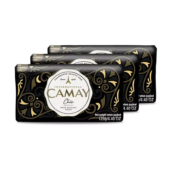 CAMAY SOAP CHIC PACK OF 3 125GM