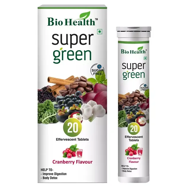 BIOHEALTH SUPER GREEN 20TAB