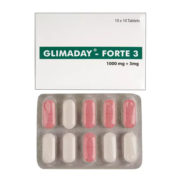 GLIMADAY-FORTE 3MG 10TAB