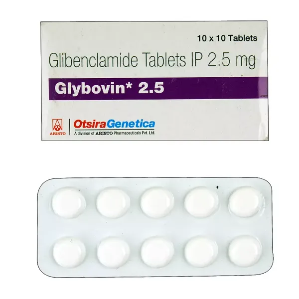 GLYBOVIN 2.5MG 10TAB