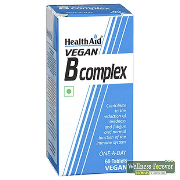 HEALTHAID VEGAN B COMPLEX - 60 TABLETS