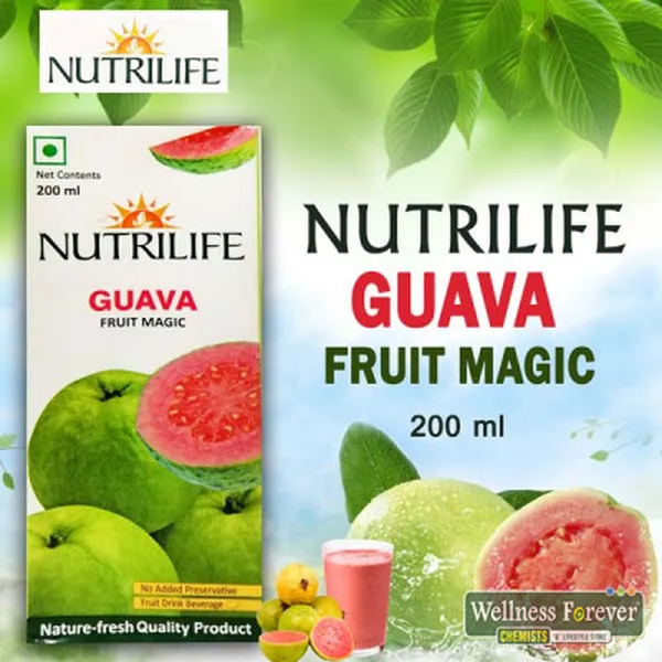 NUTRILIFE GUAVA JUICE - 200ML
