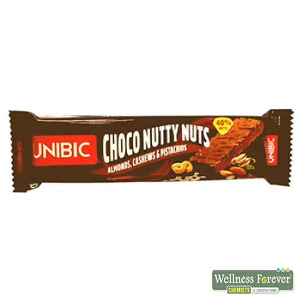 UNIBIC CHOCO NUTTY NUTS PROTEIN BAR - 30GM