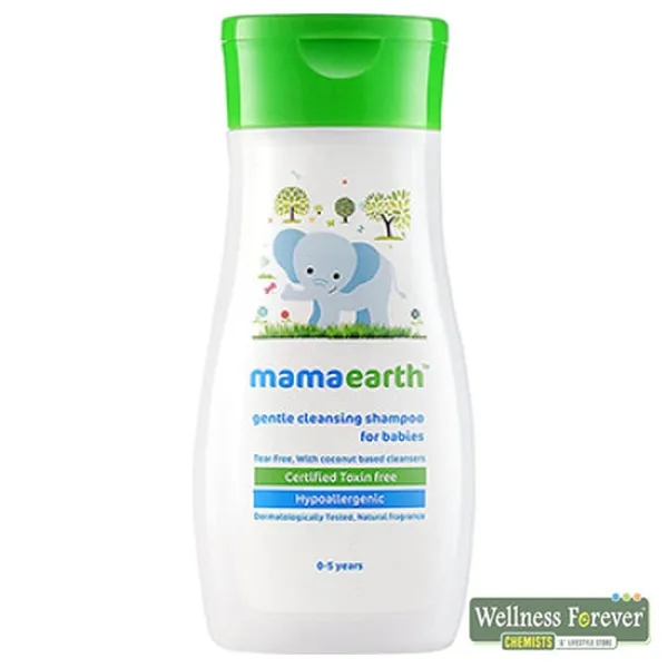 MAMAEARTH GENTLE CLEANSING BABY SHAMPOO - 200ML