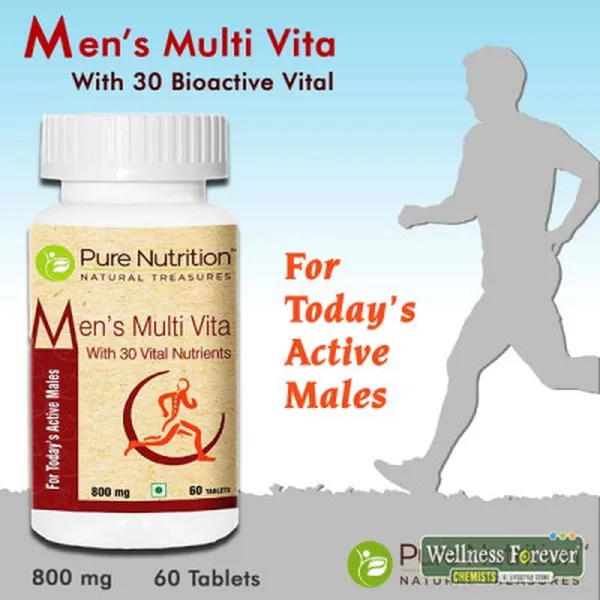 PURE NUTRITION MULTI VITAMIN 60 TABLETS FOR MEN