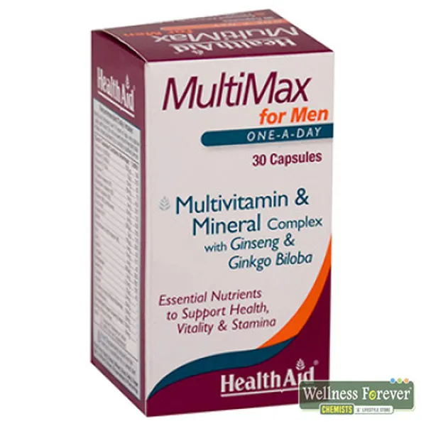 HEALTHAID MULTIMAX 30 CAPSULES FOR MEN