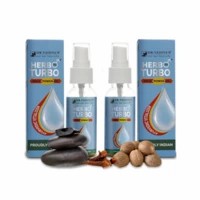 Dr. Vaidya's Herbo 24 Turbo Oil | Ayurvedic Power Oil For Men | 25 Ml Each (pack Of 2)