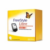 Freestyle Libre Reader Flash Glucose Monitoring System (yellow) Glucometer