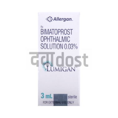 Lumigan 0.03% Ophthalmic Solution Upto 9.91% Off | DawaaDost