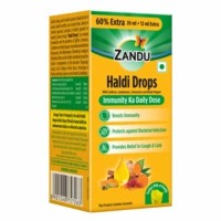 Zandu Haldi Drops Immunity Building - 32ml (20ml + 12 Ml Free)