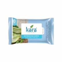 Kara Cleansing And Refreshing Aloe Vera And Mint Oil Face Wipes  Packet Of 10