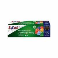 Ezee Bio-degradable Large  Garbage Bags (24 X 32 Inches) Packet Of 15