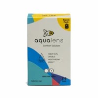 Aqualens Comfort Contact Lens Solution Bottle Of 60 Ml (lens Case Free)