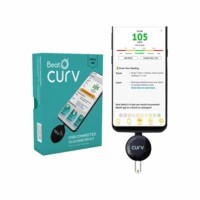 Beato Curv Usb C-type Glucometer Kit With 10 Strips And 10 Lancets