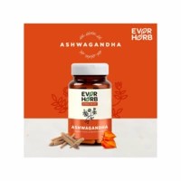Everherb Ashwagandha - Immunity Booster Capsules - Anxiety & Stress Relief - Bottle Of 60