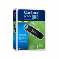 Contour Plus One Glucometer Kit (with Free 25 Strips)