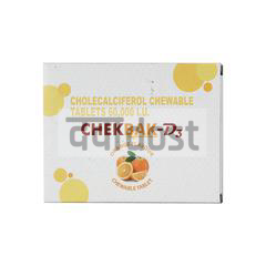 Chekbak D3 60k Chewable Tablet Orange