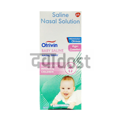 Otrivin 0.74% Baby Saline Nasal Spray10ml