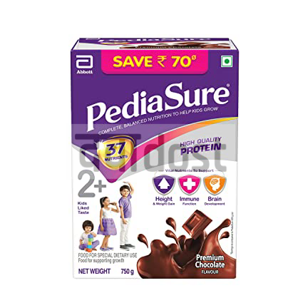 PediaSure Health & Nutrition Drink Powder for Kids Growth  Chocolate 750gm