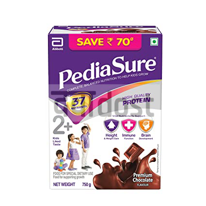 PediaSure Health & Nutrition Drink Powder for Kids Growth Chocolate 750gm