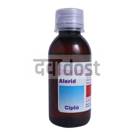 Buy Alerid 5mg Syrup 60ml Online, View Uses, Review, Price, Composition