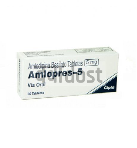 Amlopres 5mg Tablet (1*30)