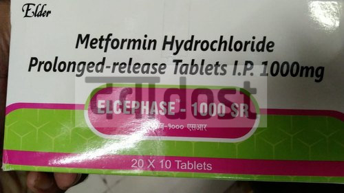 Elcephase 1000mg Tablet SR 10s