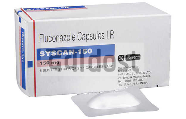 Syscan 150mg Capsule 1s