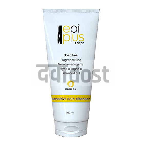 Buy Epi Plus Lotion Sensitive Skin Cleanser 100ml Online, View Uses, Review,  Price, Composition | SecondMedic