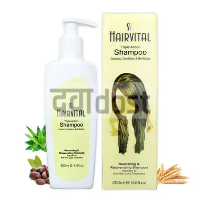 Buy Hairvital Shampoo 200ml Online, View Uses, Review, Price, Composition |  SecondMedic