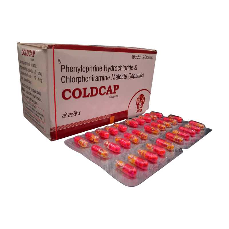 Coldcap 4mg/5mg Capsule 15s