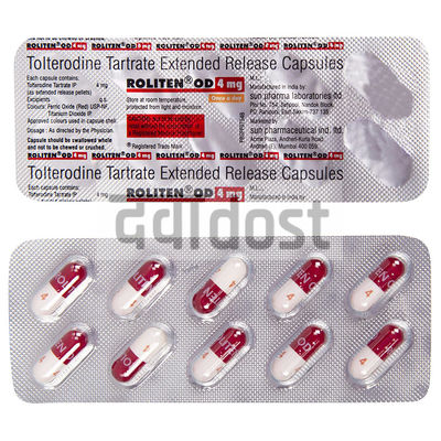 Roliten OD 4mg Capsule ER 10s