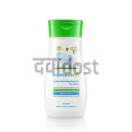 Mamaearth Gentle Cleansing Shampoo for Babies 200ml