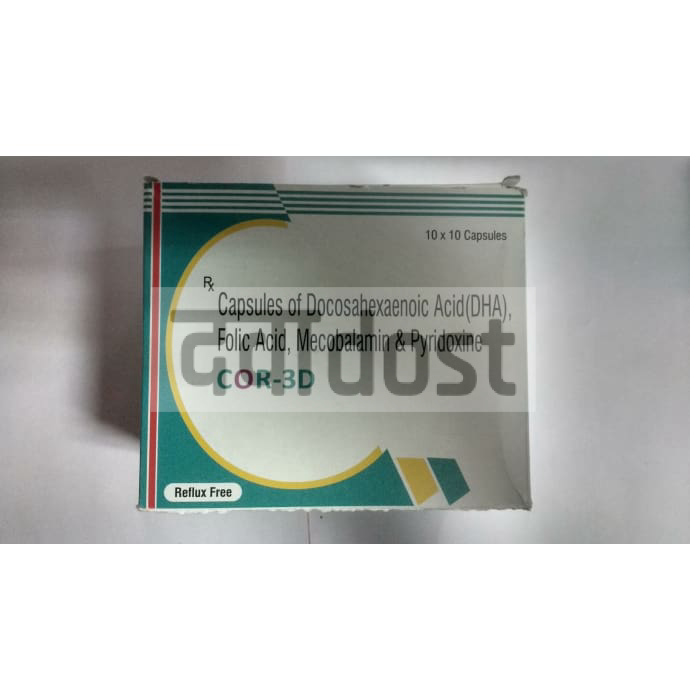 Cor 3 D Capsule 10s