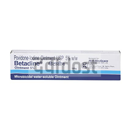 Betadine 5% Ointment 125mg