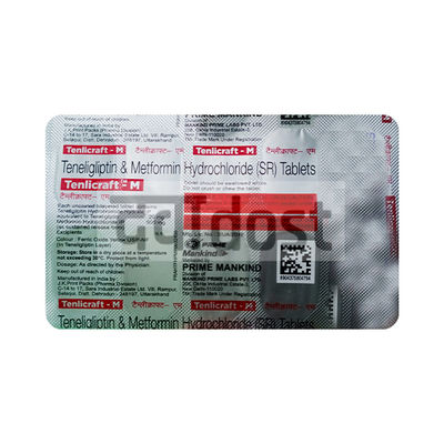 Tenlicraft M 500mg/20mg Tablet 10s