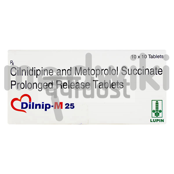 Dilnip M 10mg/25mg Tablet 10s