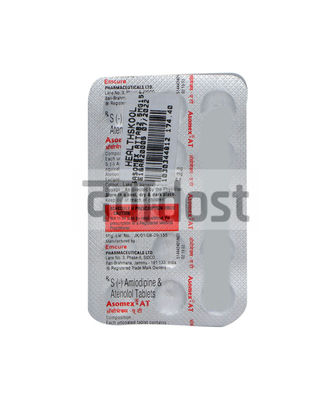 Asomex AT 2.5mg/50mg Tablet 15s