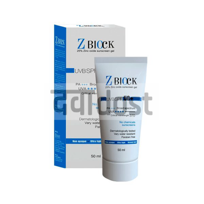 Z Block Sunscreen Gel SPF 58 50 ml