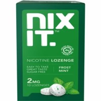 Nixit Nicotine Frost Mint Lozenges 2mg, Sugar Free (pack Of 6) - Helps Quit Smoking