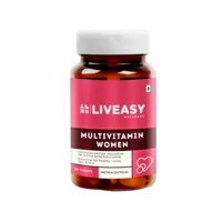 Liveasy Wellness Multivitamin Women - With Women Wellness And Beauty Blend - Builds Immunity - Bottle Of 60